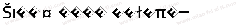 Signa Book Column字体转换